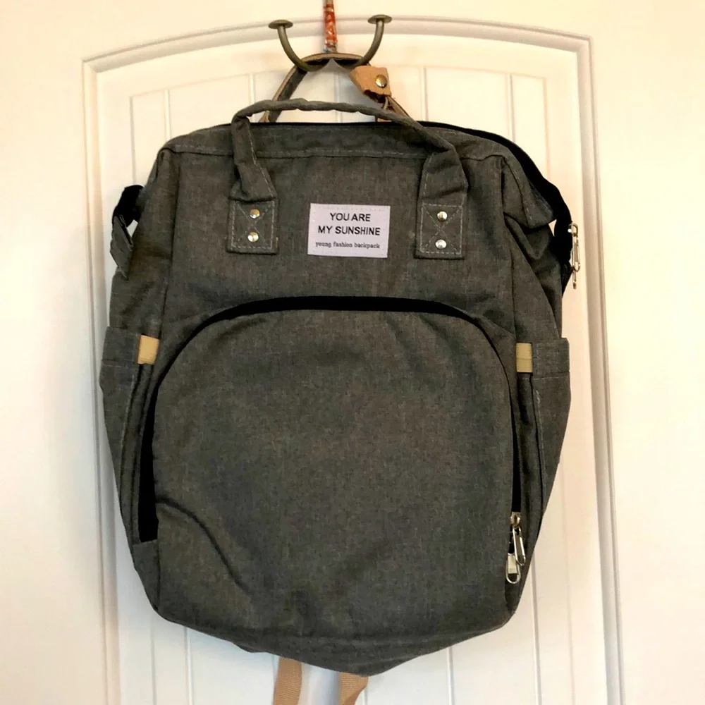 Diaper Bag/Backpack Fashionable in Like New Condition!!